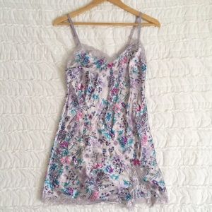 Victoria's Secret Lavender S Silky Satin Slip NWOT
